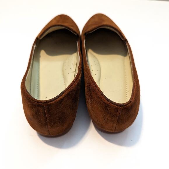 Nisolo Suede Brown Tan Loafers Size 8.5 - Picture 5 of 9